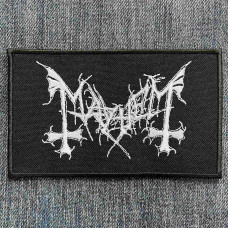 Нашивка Mayhem Old Logo вишита