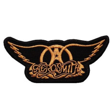 Нашивка Aerosmith Gold Logo вишита фігурна