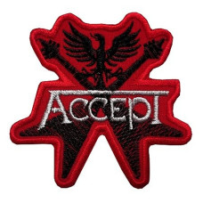 Нашивка Accept гітари вишита
