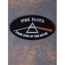 Нашивка Pink Floyd - The Dark Side Of The Moon вишита овал