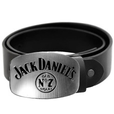 Ремінь шкіряний Jack Daniels 1 чорний
