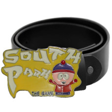 Ремінь шкіряний South Park The Game чорний