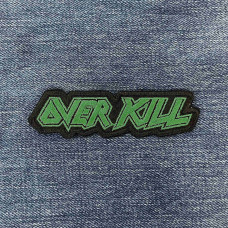 Нашивка Overkill Logo вишита фігурна