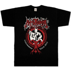 Футболка Nunslaughter - Colombian Tour 2013