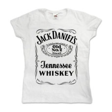 Футболка жіноча Jack Daniels біла