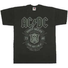 Футболка AC/DC - Dirty Deeds сіра