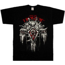 Футболка World Of Warcraft - For The Horde чорна
