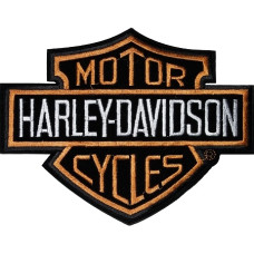 Нашивка Harley Davidson эмблема велика вишита (термонаклейка)