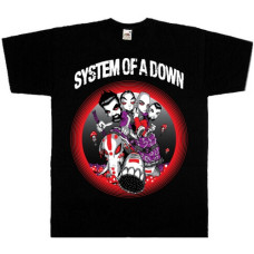 Футболка System Of A Down чорна