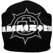Шапка біні Rammstein колесо катана чорна