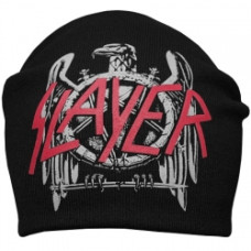 Шапка біні Slayer орел катана чорна