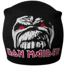 Шапка біні Iron Maiden катана чорна