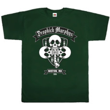 Футболка Dropkick Murphys темно-зелена