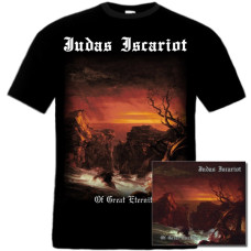 Комплект Judas Iscariot - Of Great Eternity (футболка + CD)