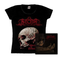 Комплект KZOHH - Burn Out The Remains (футболка жіноча + CD/DVD)
