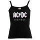 Майка жіноча на тонких бретельках AC/DC - Back In Black