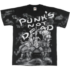 Футболка тотальна Punks Not Dead