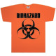 Футболка Biohazard оранжевая