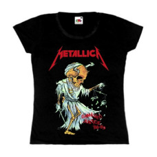 Футболка жіноча Metallica - Damaged Justice 88-89