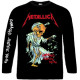 Лонгслів Metallica - Damaged Justice 88-89 (FOTL) чорний