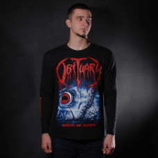 Лонгслів Obituary - Cause Of Death (FOTL) чорний