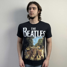 Футболка The Beatles - Abbey Road (FOTL) чорна