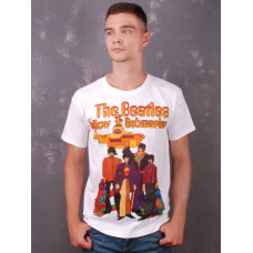 Футболка The Beatles - Yellow Submarine біла