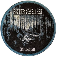 Нашивка Burzum - Hlidskjalf ткана кругла