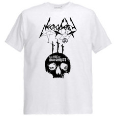 Футболка Necrodeath - The Age Of Dead Christ біла