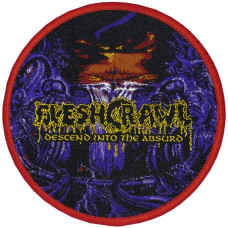 Нашивка Fleshcrawl - Descend Into The Absurd ткана