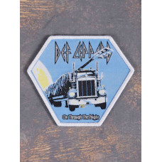 Нашивка Def Leppard - On Through The Night ткана