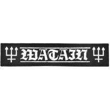 Нашивка Watain White Logo катана
