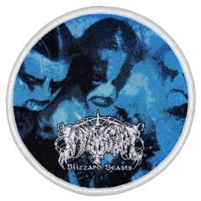 Нашивка Immortal - Blizzard Beasts White ткана
