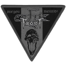 Нашивка Celtic Frost - Are You Morbid? ткана трикутна сіра