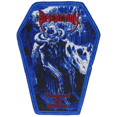 Нашивка Benediction - Transcend The Rubicon Blue ткана