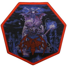 Нашивка Crematory - Denial Red ткана