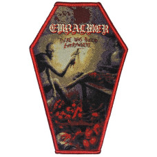 Нашивка Embalmer - There Was Blood Everywhere Red ткана