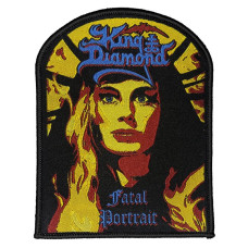 Нашивка King Diamond - Fatal Portrait Black ткана