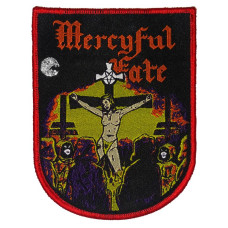 Нашивка Mercyful Fate - Nuns Have No Fun Red ткана