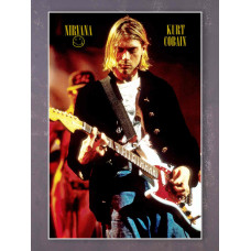 Постер на банерній основі Nirvana - Kurt Cobain 4