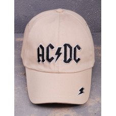 Бейсболка AC/DC Logo бежева