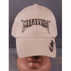 Бейсболка Metallica - St. Anger бежева