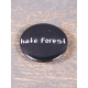 Значок Hate Forest Logo круглий