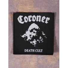 Нашивка Coroner - Death Cult ткана