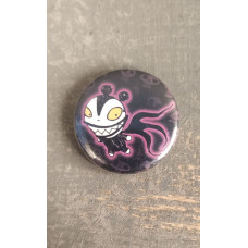 Значок металевий круглий  The Nightmare Before Christmas Scary Teddy Enamel