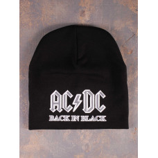 Шапка біні AC/DC - Back in Black катана чорна