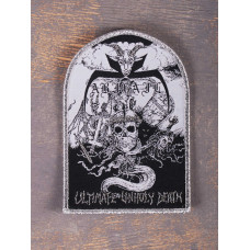 Нашивка Abigail - Ultimate Unholy Death Silver ткана
