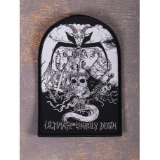 Нашивка Abigail - Ultimate Unholy Death Black ткана