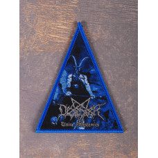 Нашивка Desaster - Divine Blasphemies Blue ткана