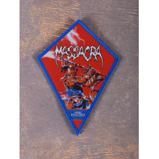 Нашивка Massacra - Final Holocaust Blue ткана